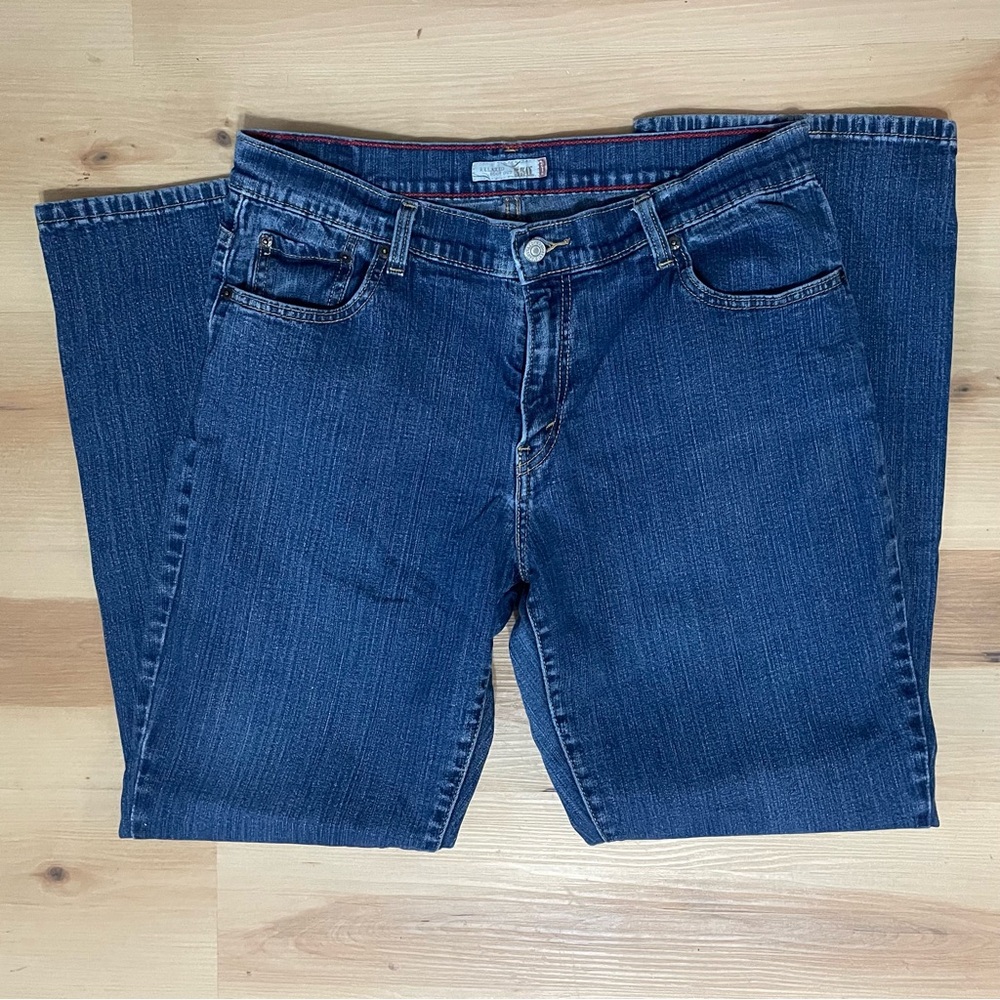 Levi’s 550 Vintage Relaxed Bootcut Blue Jeans Women’s Size 14 Medium Wash